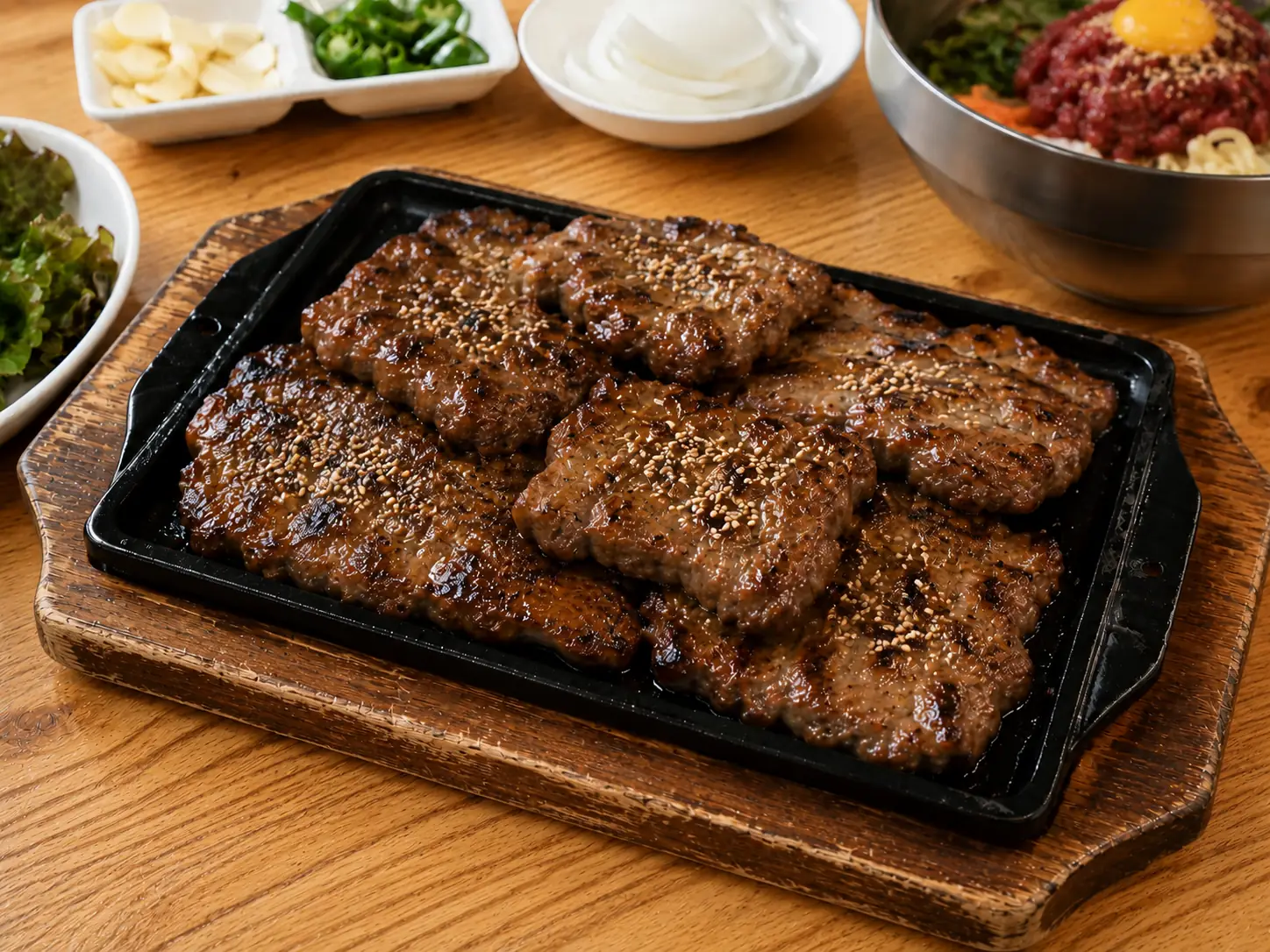 광주 송정떡갈비거리
