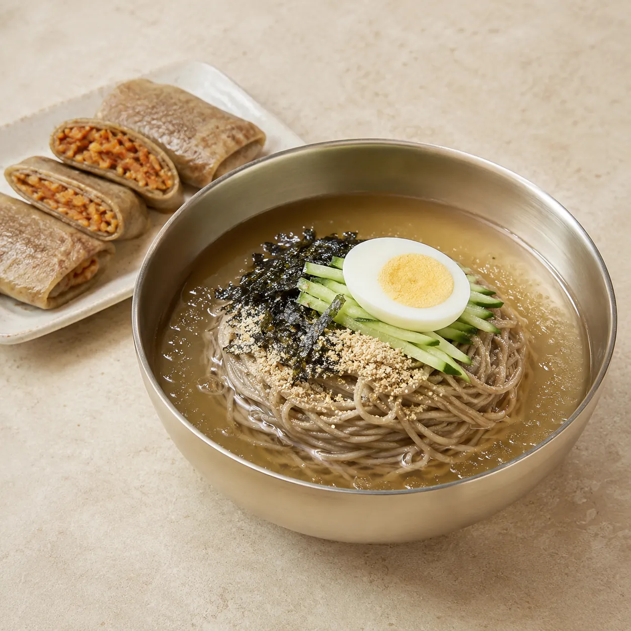 평창 효석문화마을 메밀음식거리